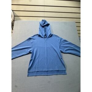 Nike Yoga Dri-Fit Hoodie Women's Sz XS Blue Brand New